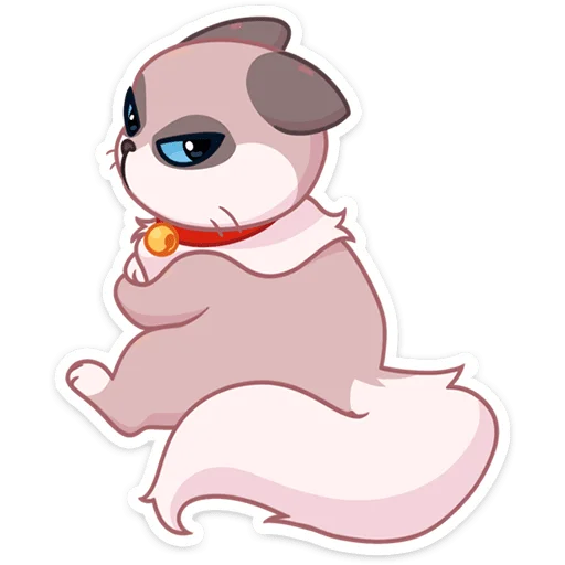 🙅‍♀ Стикер «Огонёк и Дымка» для Telegram