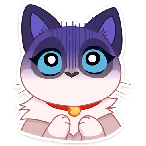 😨 Стикер «Огонёк и Дымка» для Telegram