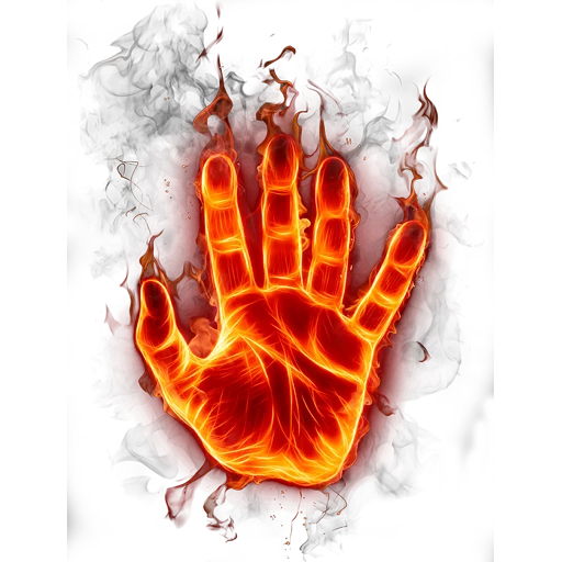 🔥 Стикер «Fire and Flames» для Telegram