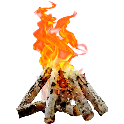 🔥 Стикер «Fire and Flames» для Telegram