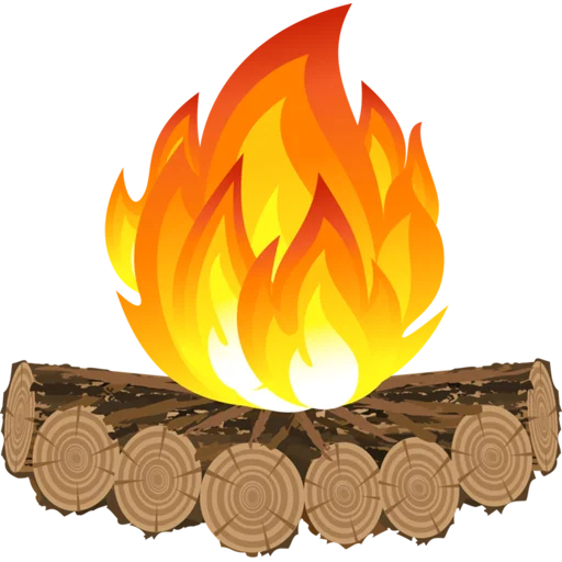 🔥 Стикер «Fire and Flames» для Telegram