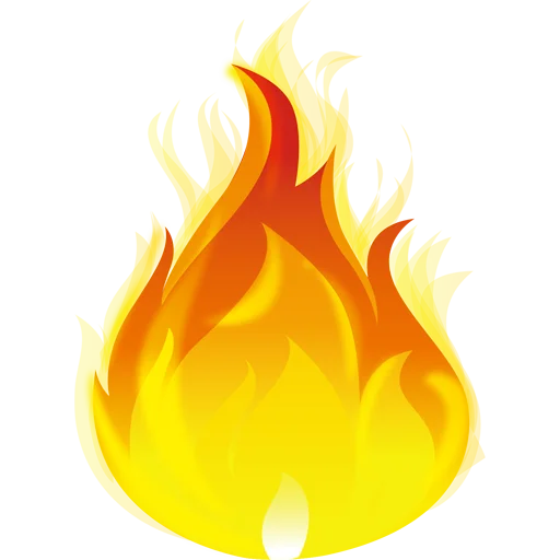 🔥 Стикер «Fire and Flames» для Telegram