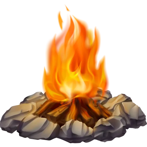 🔥 Стикер «Fire and Flames» для Telegram
