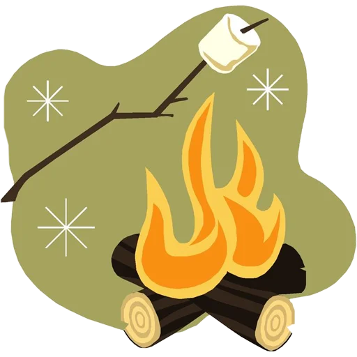 Стикерпак Fire and Flames для Telegram