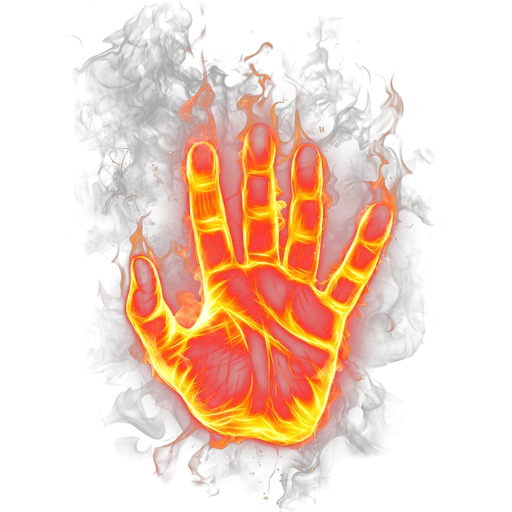 🔥 Стикер «Fire and Flames» для Telegram