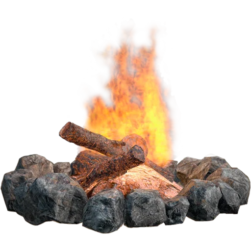 🔥 Стикер «Fire and Flames» для Telegram