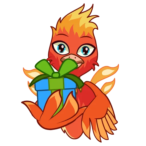 🎁 Стикер «Firebird Finance» для Telegram