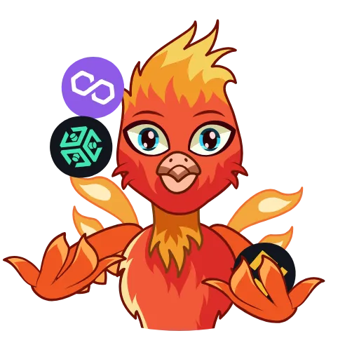 🟡 Стикер «Firebird Finance» для Telegram