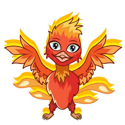 🔥 Стикер «Firebird Finance» для Telegram