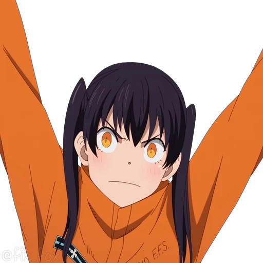 🙌 Стикер «Fire Force» для Telegram