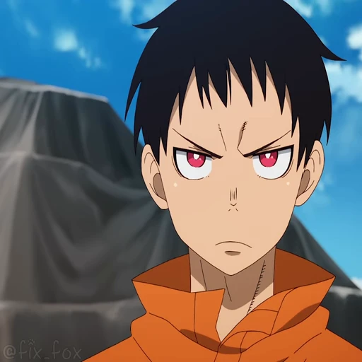 👊 Стикер «Fire Force» для Telegram