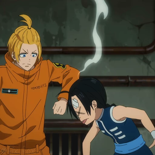 🤪 Стикер «Fire Force» для Telegram