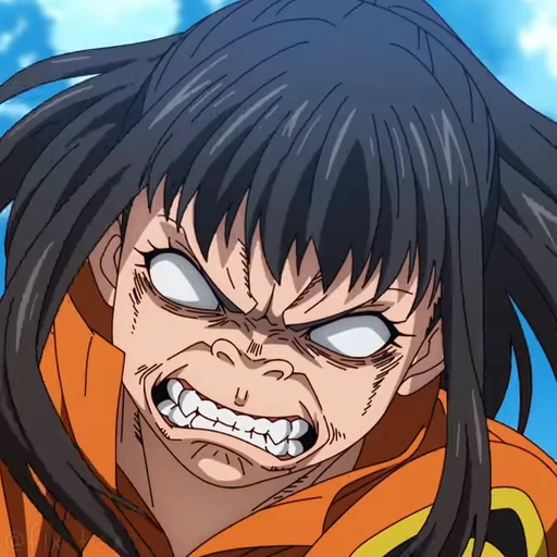 😡 Стикер «Fire Force» для Telegram