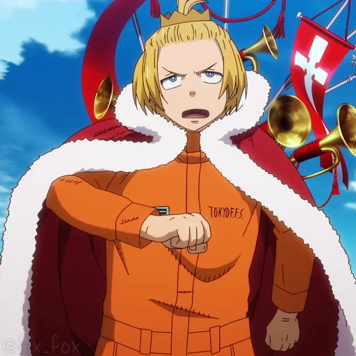 😎 Стикер «Fire Force» для Telegram