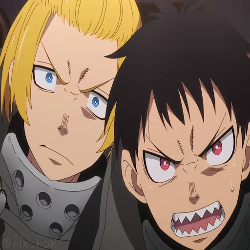 👊 Стикер «Fire Force» для Telegram