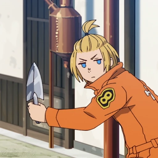 🔪 Стикер «Fire Force» для Telegram