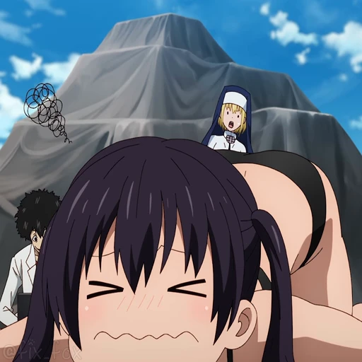 😖 Стикер «Fire Force» для Telegram