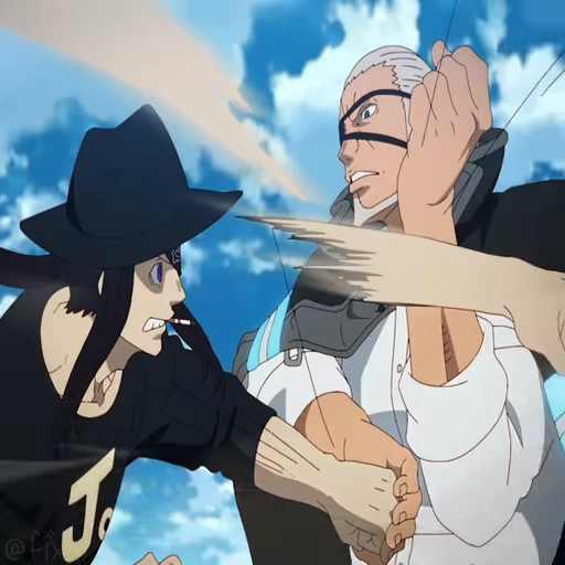 👊 Стикер «Fire Force» для Telegram