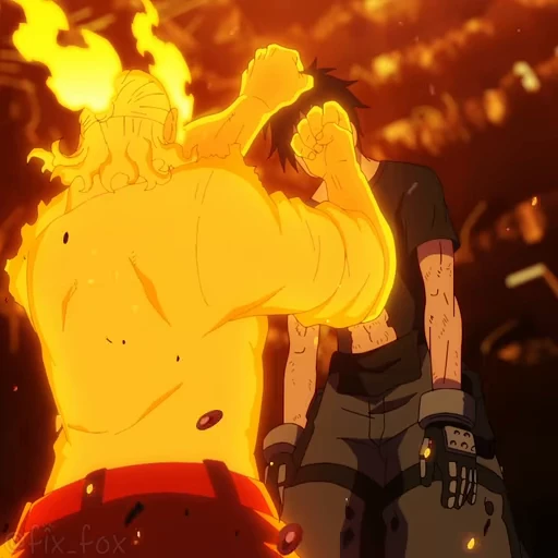 👊 Стикер «Fire Force» для Telegram