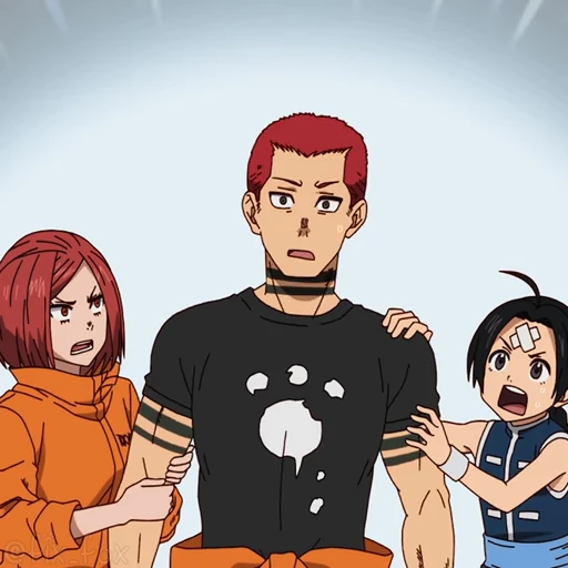 😵‍💫 Стикер «Fire Force» для Telegram