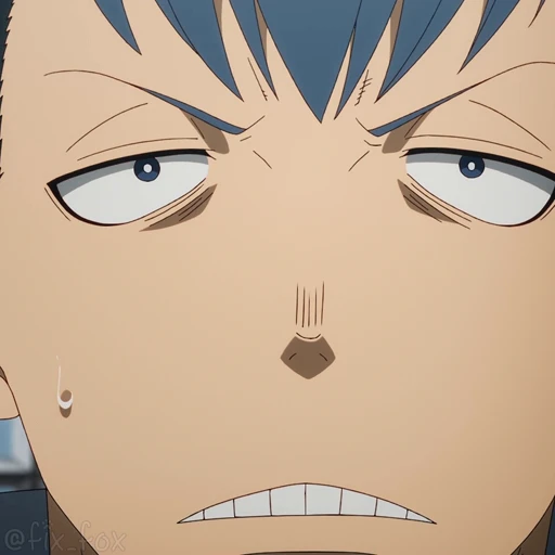 😬 Стикер «Fire Force» для Telegram