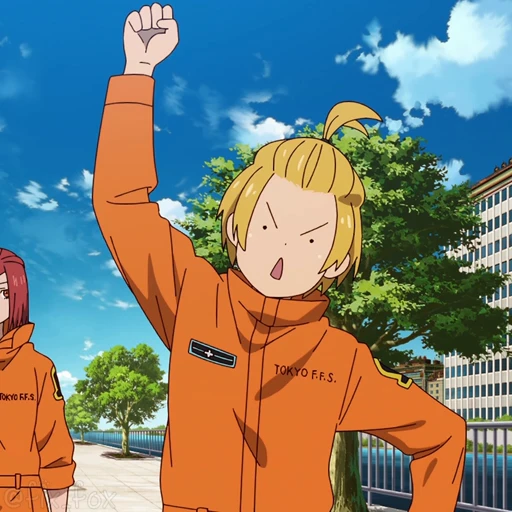 ✊ Стикер «Fire Force» для Telegram