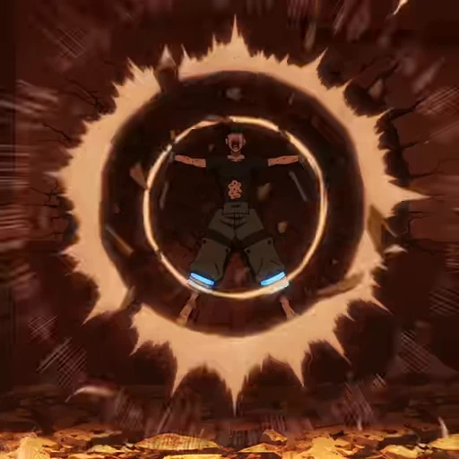 👊 Стикер «Fire Force» для Telegram