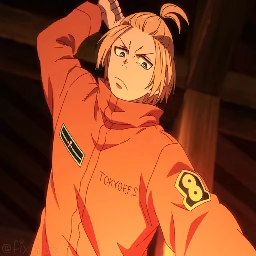 👊 Стикер «Fire Force» для Telegram
