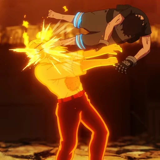 👊 Стикер «Fire Force» для Telegram