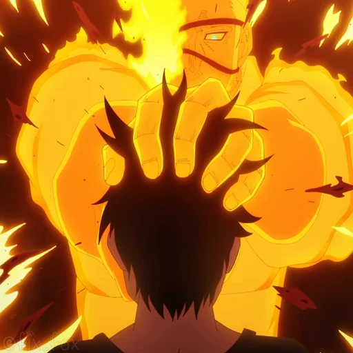 👊 Стикер «Fire Force» для Telegram