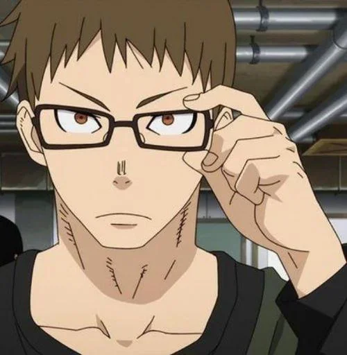 🖤 Стикер «Fire Force» для Telegram