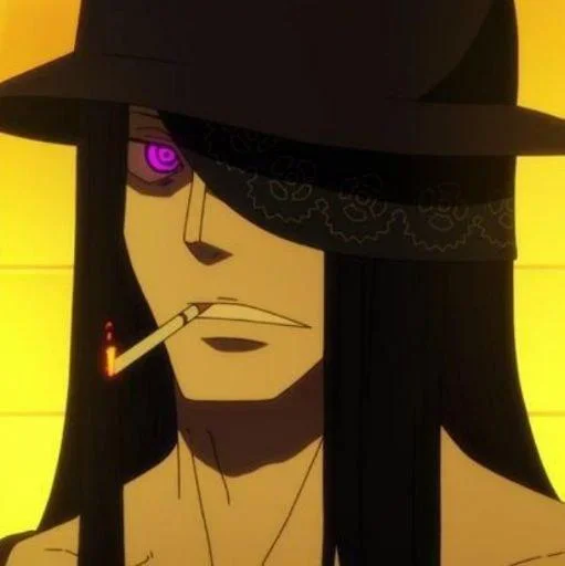 🖤 Стикер «Fire Force» для Telegram