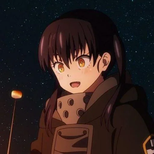 🖤 Стикер «Fire Force» для Telegram