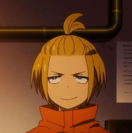 🖤 Стикер «Fire Force» для Telegram