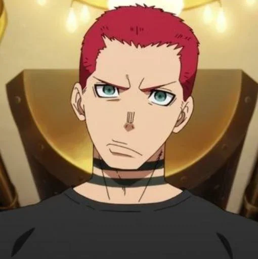 🖤 Стикер «Fire Force» для Telegram