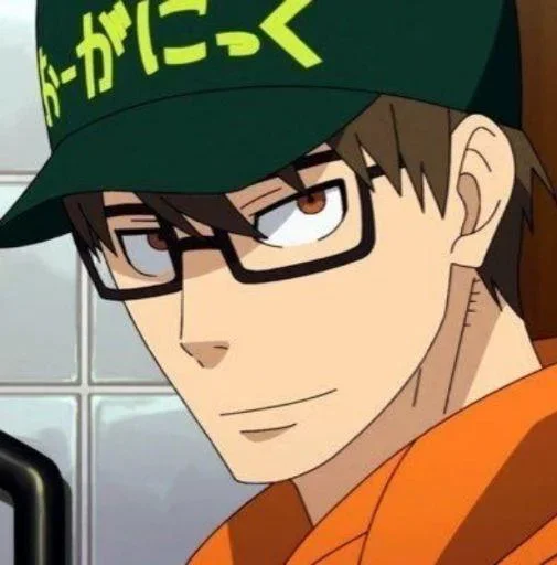 🖤 Стикер «Fire Force» для Telegram