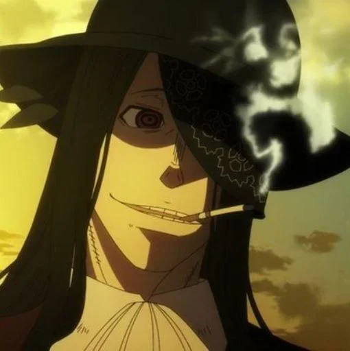 🖤 Стикер «Fire Force» для Telegram