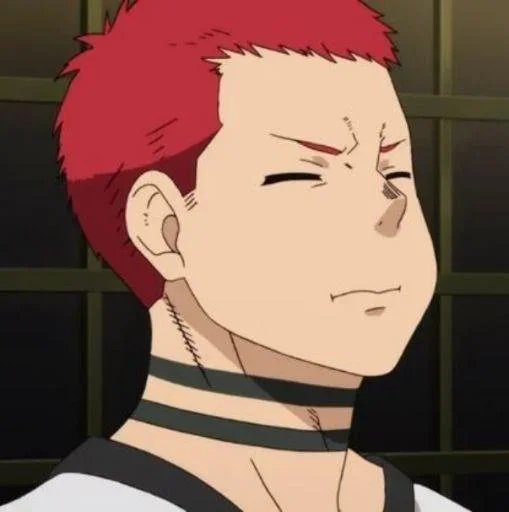 🖤 Стикер «Fire Force» для Telegram