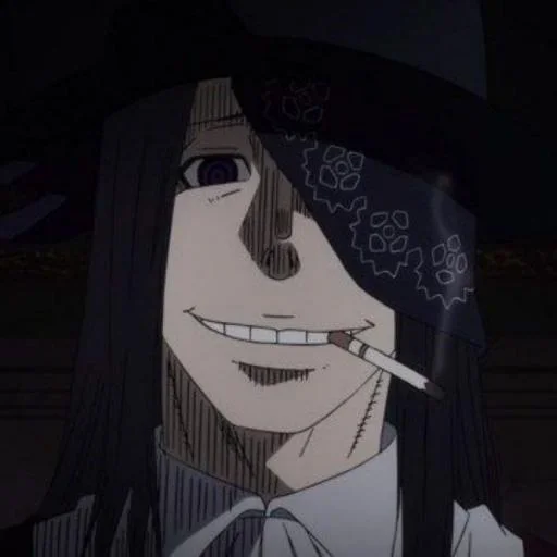 🖤 Стикер «Fire Force» для Telegram
