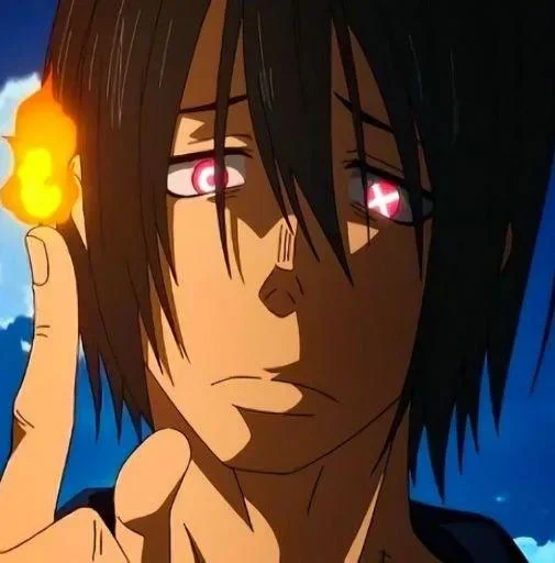 Стикерпак Fire Force для Telegram