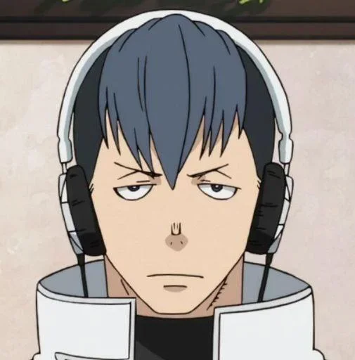 🖤 Стикер «Fire Force» для Telegram