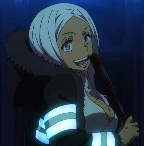 🖤 Стикер «Fire Force» для Telegram