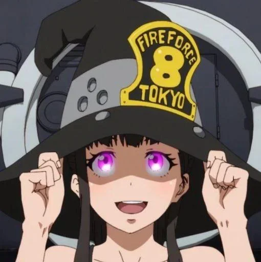 🖤 Стикер «Fire Force» для Telegram