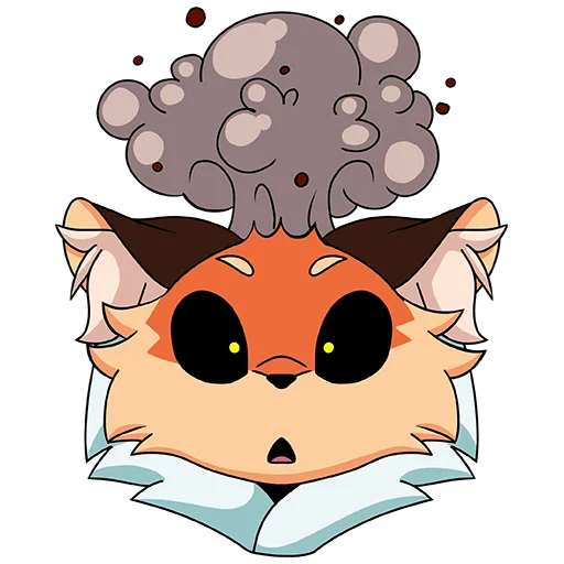 🤯 Стикер «Лиса Алиса» для Telegram