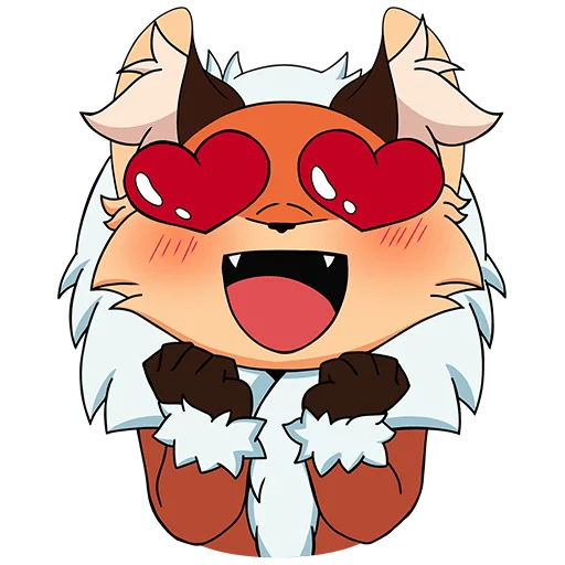 😍 Стикер «Лиса Алиса» для Telegram