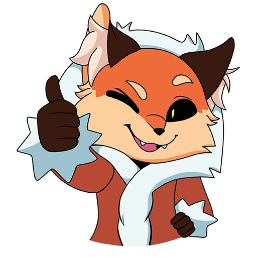 😎 Стикер «Лиса Алиса» для Telegram
