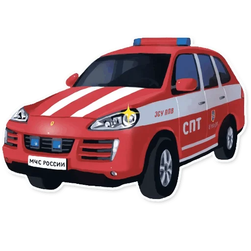 🚒 Стикер «МЧС» для Telegram