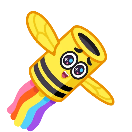 🥺 Стикер «Fireworks» для Telegram