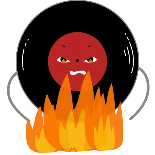 😤 Стикер «Фирма «Мелодия» для Telegram