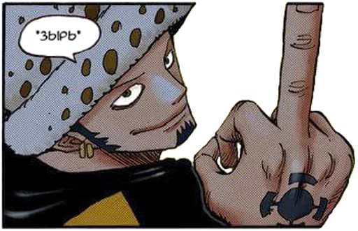 🖕 Стикер «First Piece» для Telegram